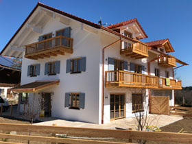 Neubau Doppelhaus Ellbach 2020