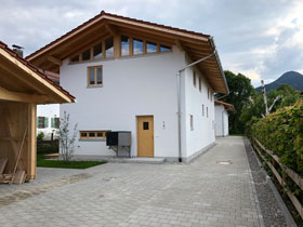 Neubau eines EFH und 2 DH, Lenggries 2020