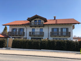 Neubau eines Dreispänners mit Carport, Waakirchen 2021