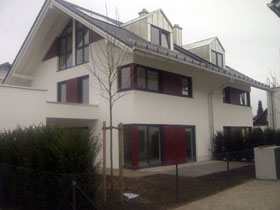 Foto 55: Neubau von vier DHH, Baldham 2015