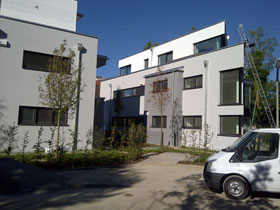 Neubau von 2 MFH mit TG, München 2016